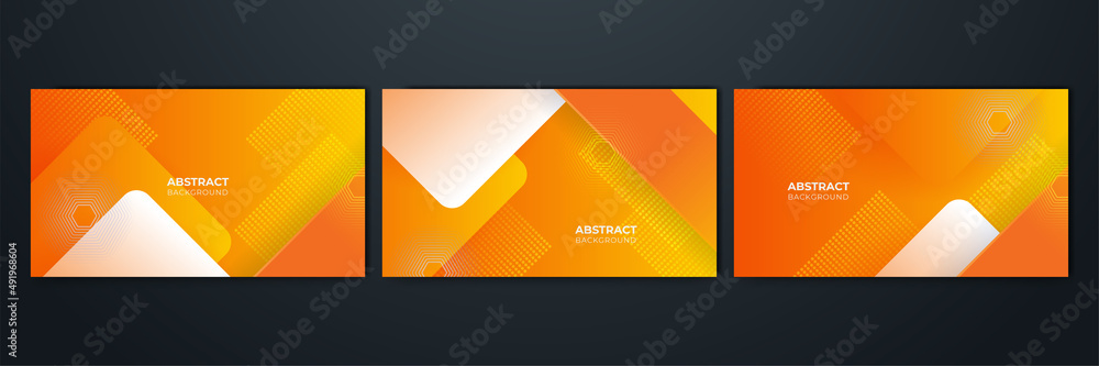Orange yellow abstract background geometry shine and layer element vector for presentation design. Suit for business, corporate, institution, party, festive, seminar, and talks. Orange yellow abstract background geometry shine and layer element vector for presentation design. Suit for business, corporate, institution, party, festive, seminar, and talks.