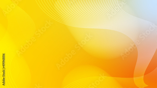 Orange yellow abstract background geometry shine and layer element vector for presentation design. Suit for business, corporate, institution, party, festive, seminar, and talks.