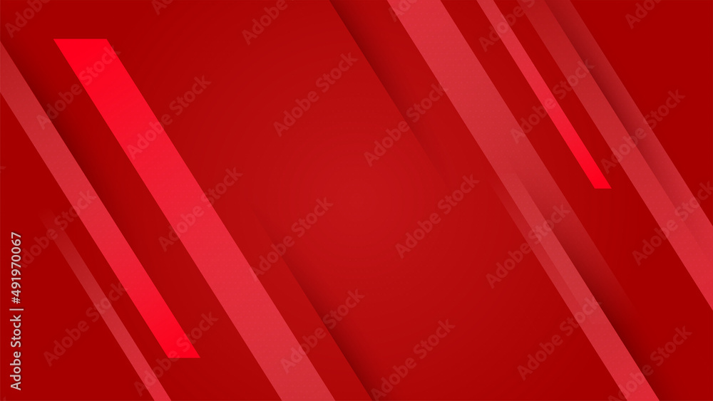 Obraz premium Dark red abstract background geometry shine and layer element vector for presentation design. Suit for business, corporate, institution, party, festive, seminar, and talks.