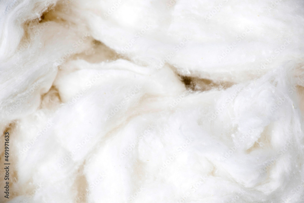 Cotton background, white color pattern Cotton background, white color pattern