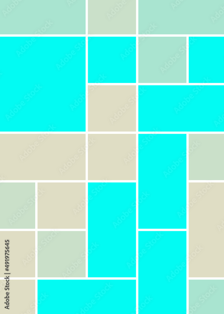 Offset Quads generative art background art illustration Offset Quads generative art background art illustration