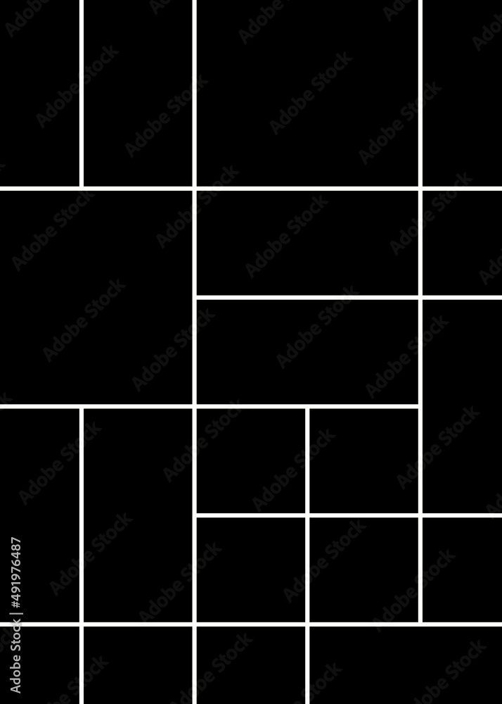 Offset Quads generative art background art illustration Offset Quads generative art background art illustration