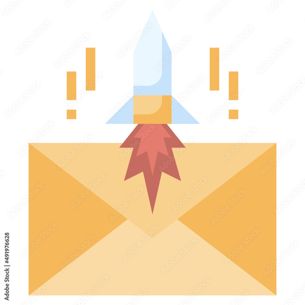 EXPRESS MAIL flat icon,linear,outline,graphic,illustration EXPRESS MAIL flat icon,linear,outline,graphic,illustration