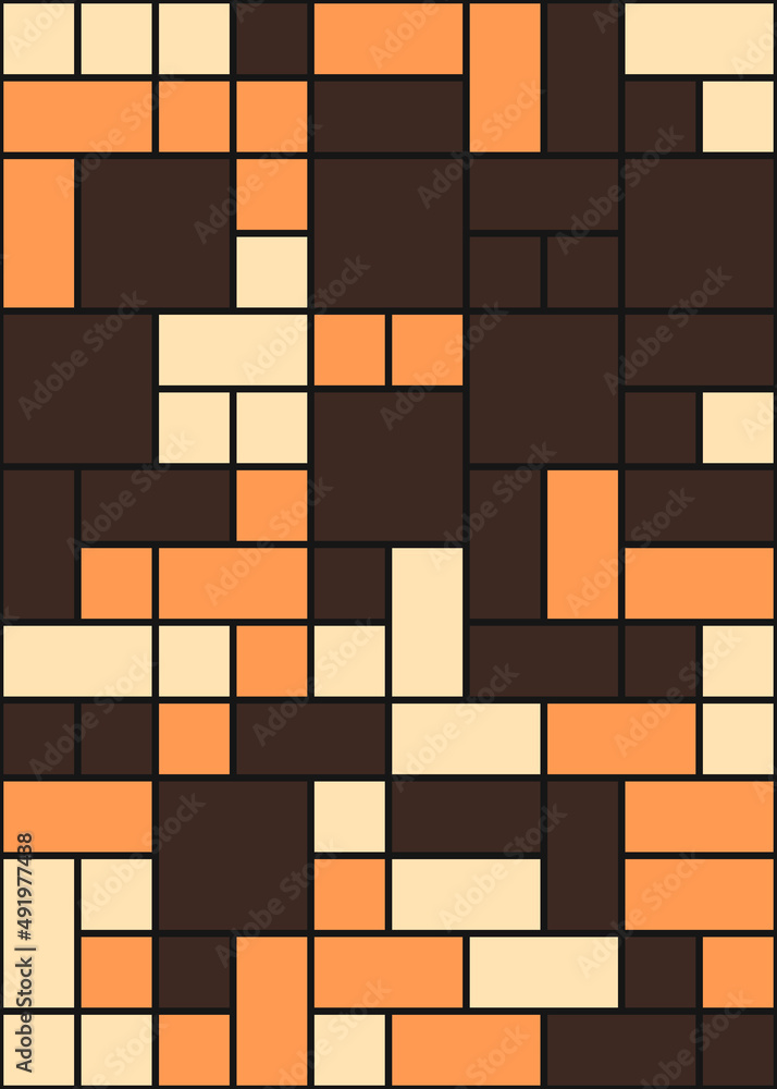 Offset Quads generative art background art illustration Offset Quads generative art background art illustration