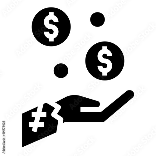 BEGGAR glyph icon,linear,outline,graphic,illustration