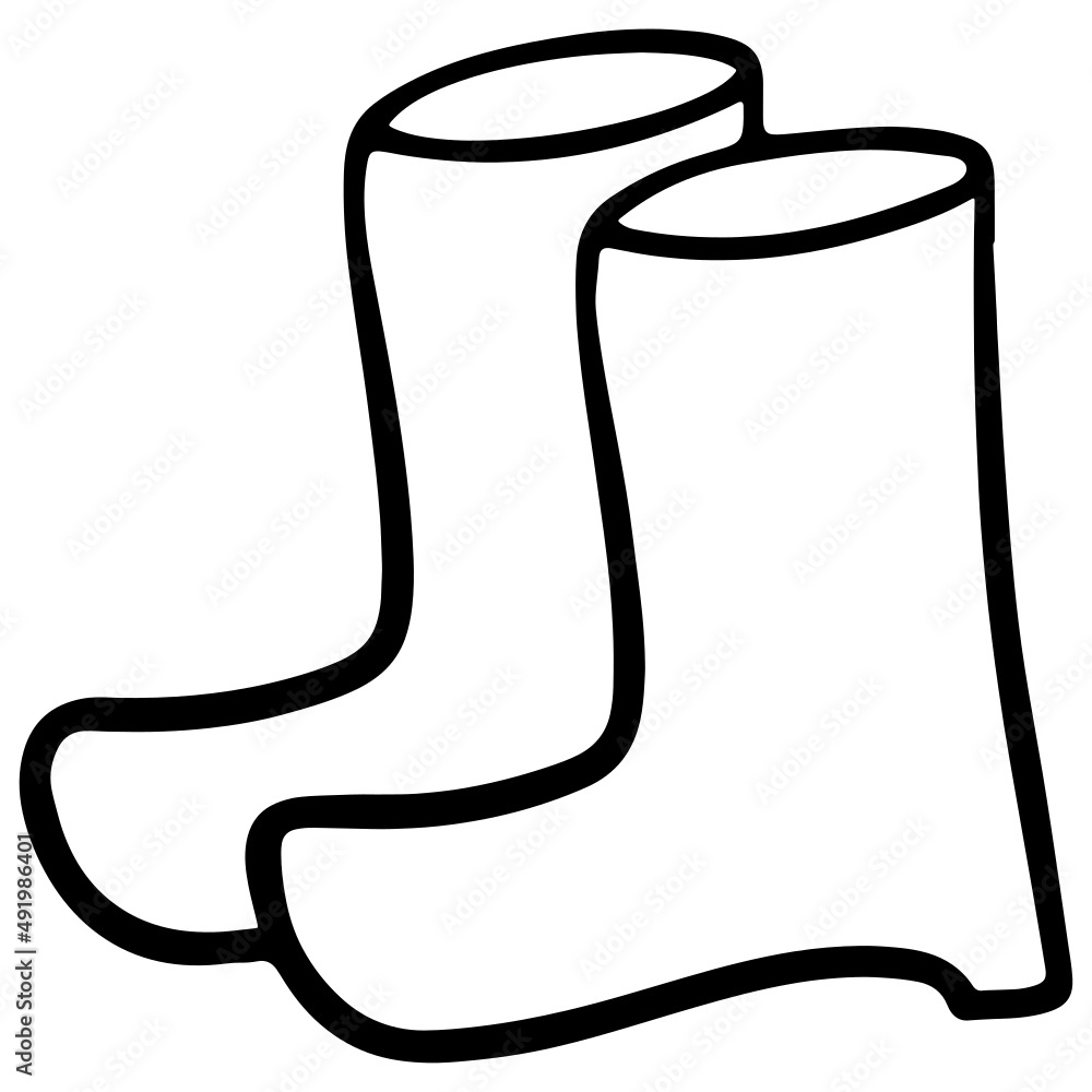 agriculture boot hand drawn outline design illustration for web, wedsite, application, presentation, Graphics design, branding, etc. agriculture boot hand drawn outline design illustration for web, wedsite, application, presentation, Graphics design, branding, etc.