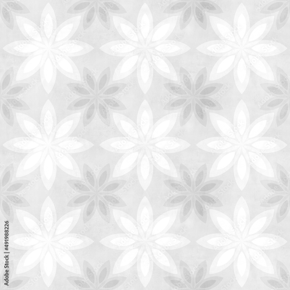 white seamless pattern with flora background white seamless pattern with flora background