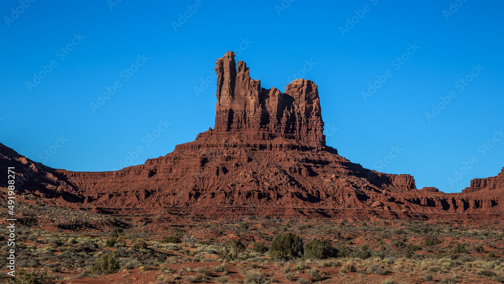 Daytime Panorama of Monument Valley, Utah Daytime Panorama of Monument Valley, Utah