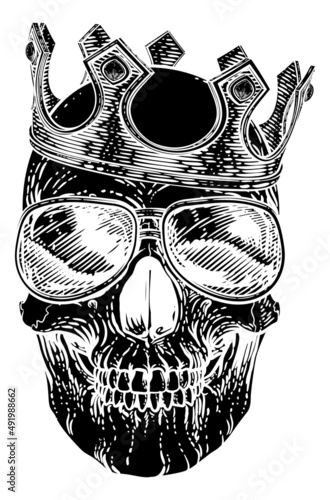 Skull Cool Sunglasses Skele...