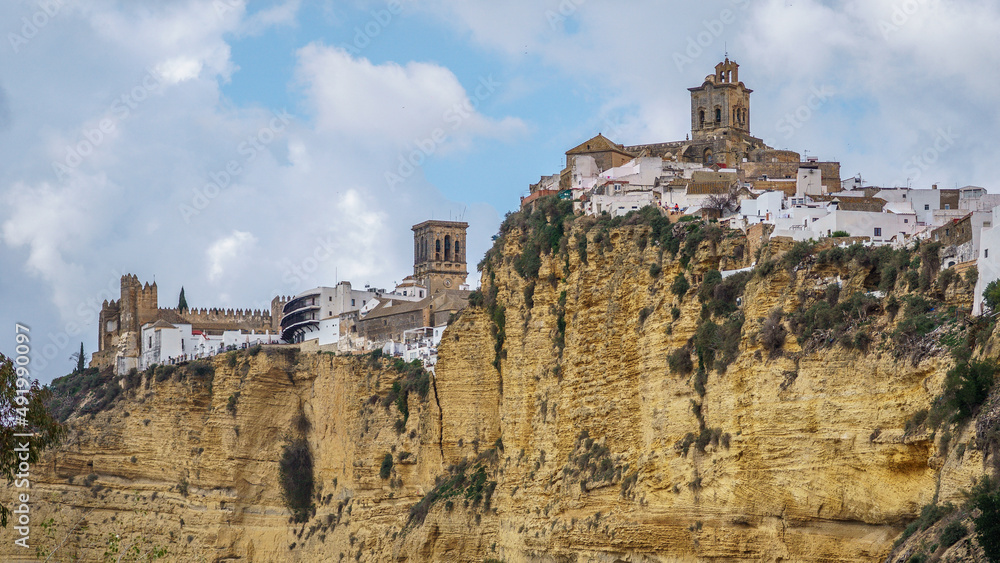 Landscape of Arcos de la Frontera, Cadiz, Spain.