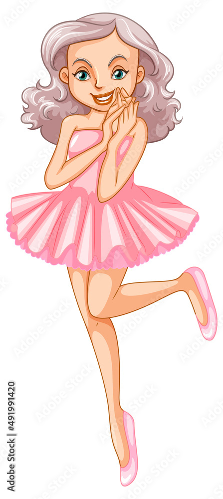 Beauty fairy on a white background Beauty fairy on a white background