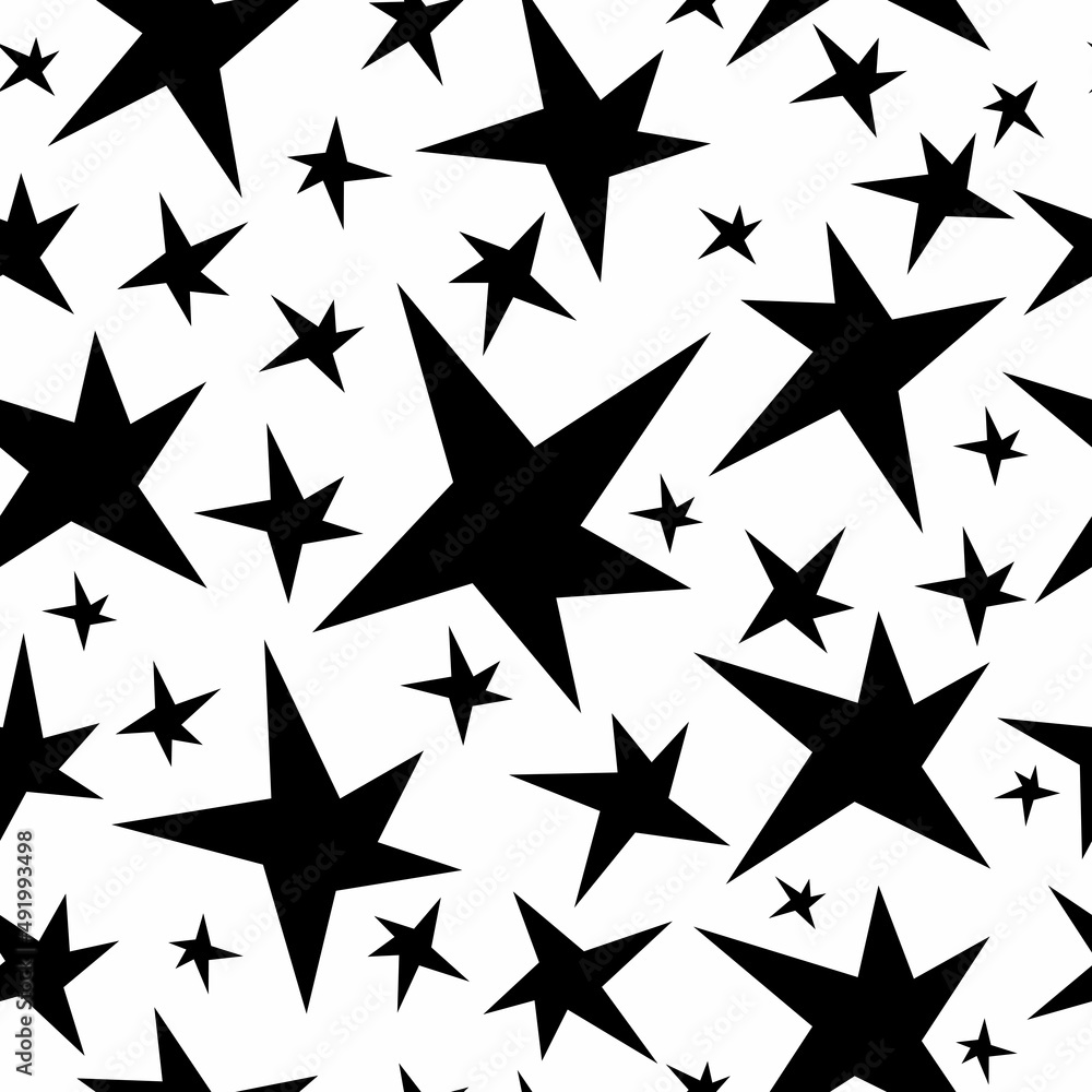 Seamless pattern of stars. Halloween. Vector alchemical illustration. Design for paper. Seamless pattern of stars. Halloween. Vector alchemical illustration. Design for paper.