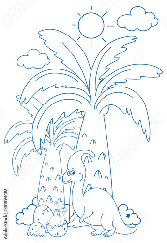 A doodle sketch design on white background