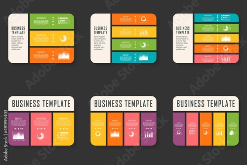 Infographic timeline template can be used for chart, diagram, web design, presentation, advertising, history