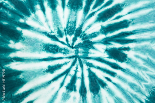 Fotografie green spiral tie dye background