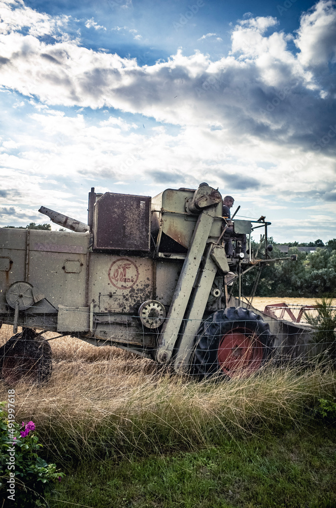 Fototapeta premium old farmin equipment