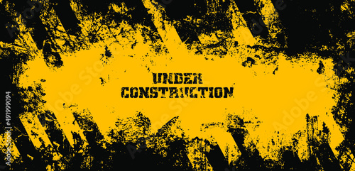 Website is under construction background	