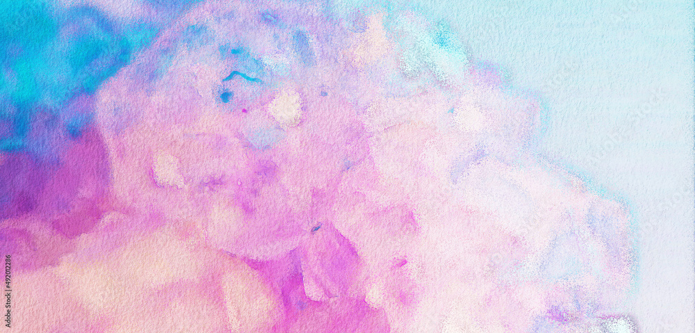 Obraz premium abstract colorful watercolor background texture