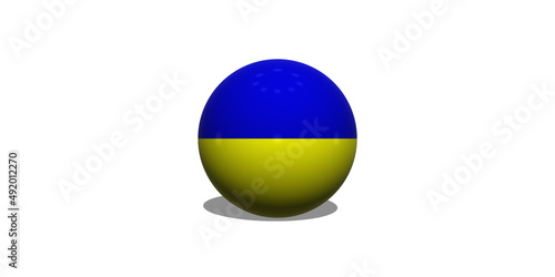 Ukraine. Flag of Ukrainian. Ball 3D of Ukraine design. Horizontal design. Illustration of the flag of Ukrainian. Horizontal design. Abstract design. Illustration. Map. Stop the fire. 36 hours. 