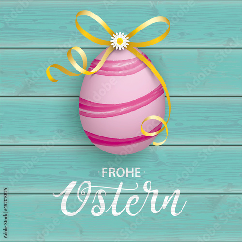 Frohe Ostern Osterei