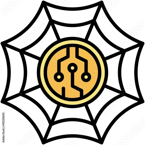 Trap icon, DeFi related vector illustration