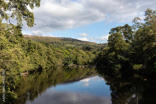 A View of a River and Trees © Oliver Riddoch