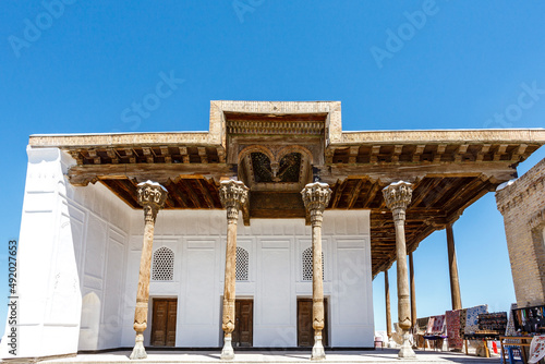 The Juma Mosque Inside the Fortress. the Ark. Bukhara. Uzbekistan, Central Asia