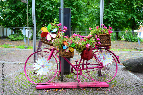  Fahrrad als Schmuckstück in Bad Doberan photo