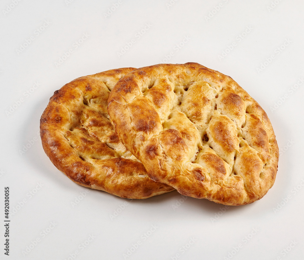 Ramadan pita on the table, fried style. Ramadan pita on the table, fried style.