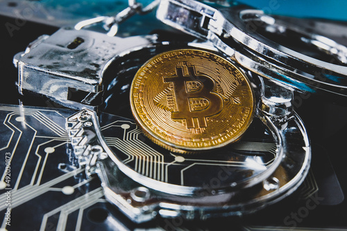 bitcoin and handcuff