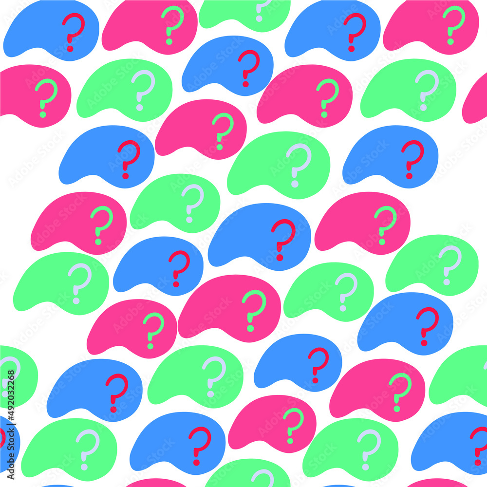 Seamless pattern of speech clouds. The cloud is suitable for the background of a chat dialog box, an online chat survey to illustrate reactions.
Seamless pattern of speech clouds. The cloud is suitable for the background of a chat dialog box, an online chat survey to illustrate reactions.