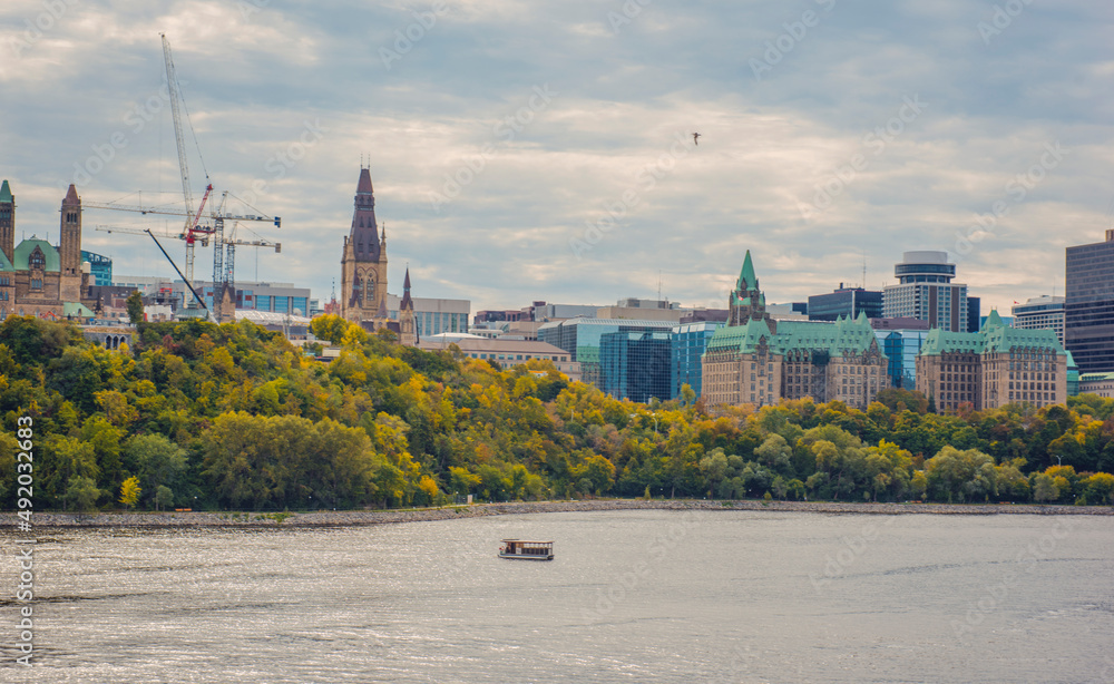 Fototapeta premium View from the Ottawa