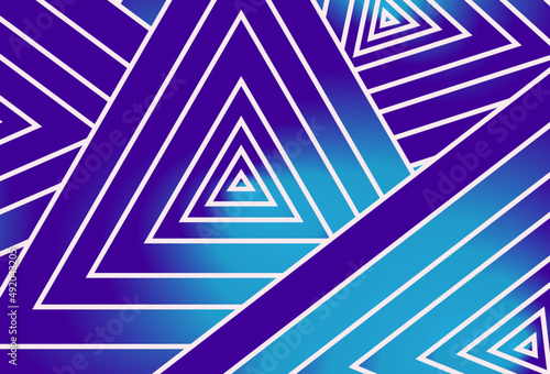 abstract vector background with triangles