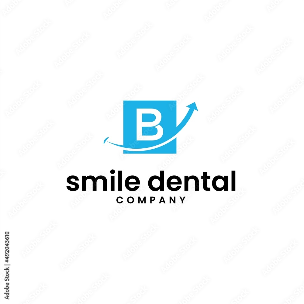 smile dental logo design for kids
