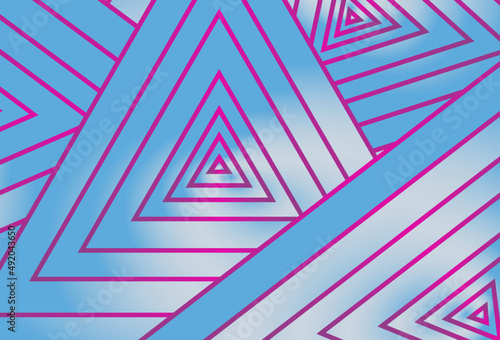 abstract vector background with triangles