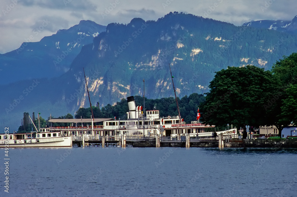 Ferry boat on Lake Lucerne