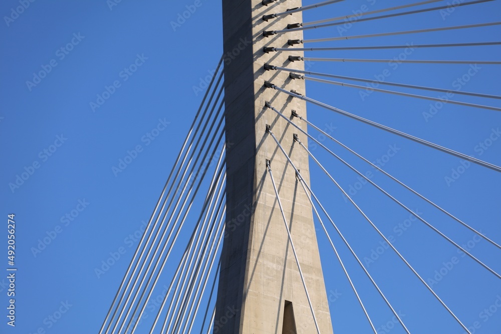 Cable stayed bridge pylon Cable stayed bridge pylon