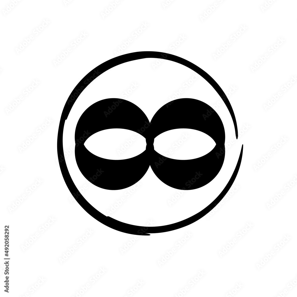 eye icon mystery concept design vector eye icon mystery concept design vector
