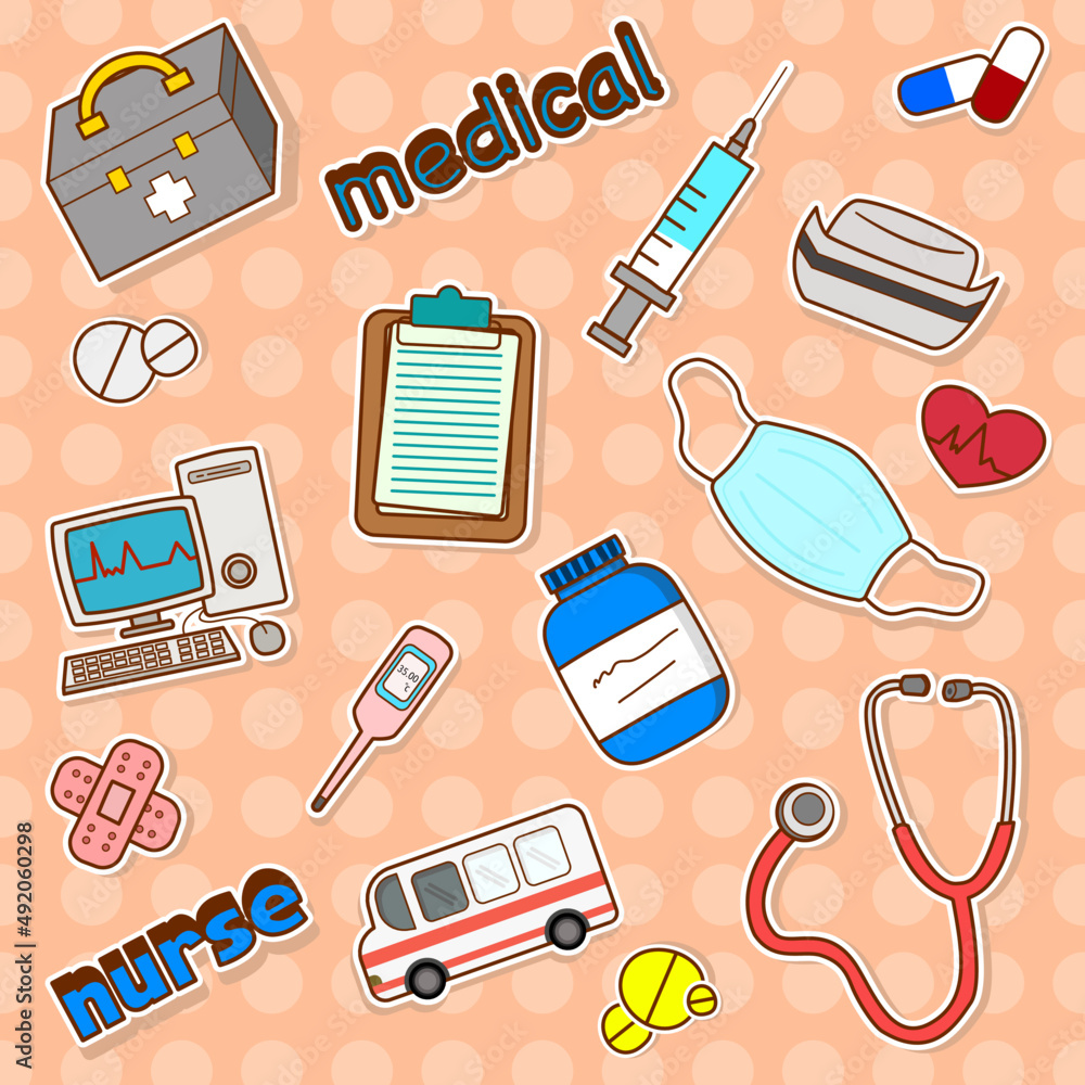 sticker medical sticker medical