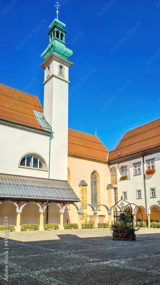 The Dominican monastery of Ptuj in Slovenia.
