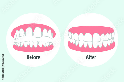 icon dental problem. vectorial illustration 