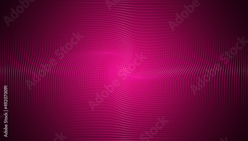 Abstract vector lines background with color gradient. Lines pattern for banner background