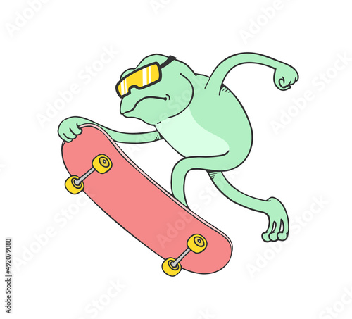 Skate frog draw