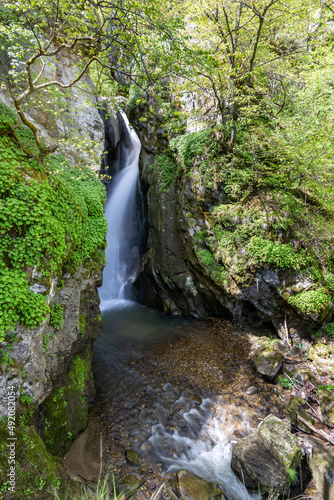 Fotinskite waterfalls near the Fotinovo village in Bulgaria photo