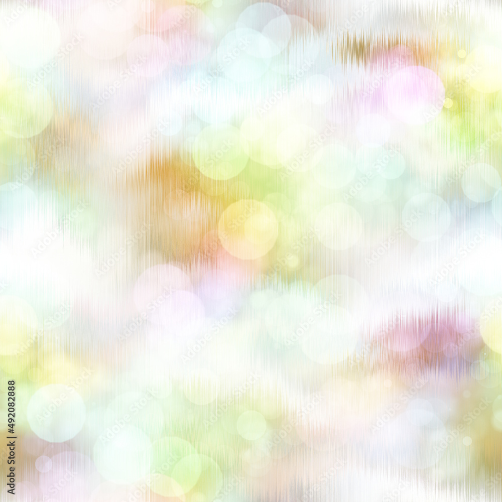 Seamless pale pastel tie dye bokeh texture. Soft tone on tone summer repeat background with washed out sun bleached ink dyed effect. Seamless pale pastel tie dye bokeh texture. Soft tone on tone summer repeat background with washed out sun bleached ink dyed effect.