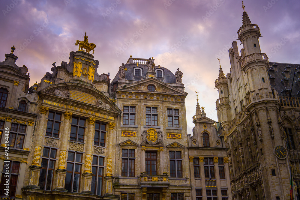 Grand Place de Bruxelles capitale de la Belgique Europe