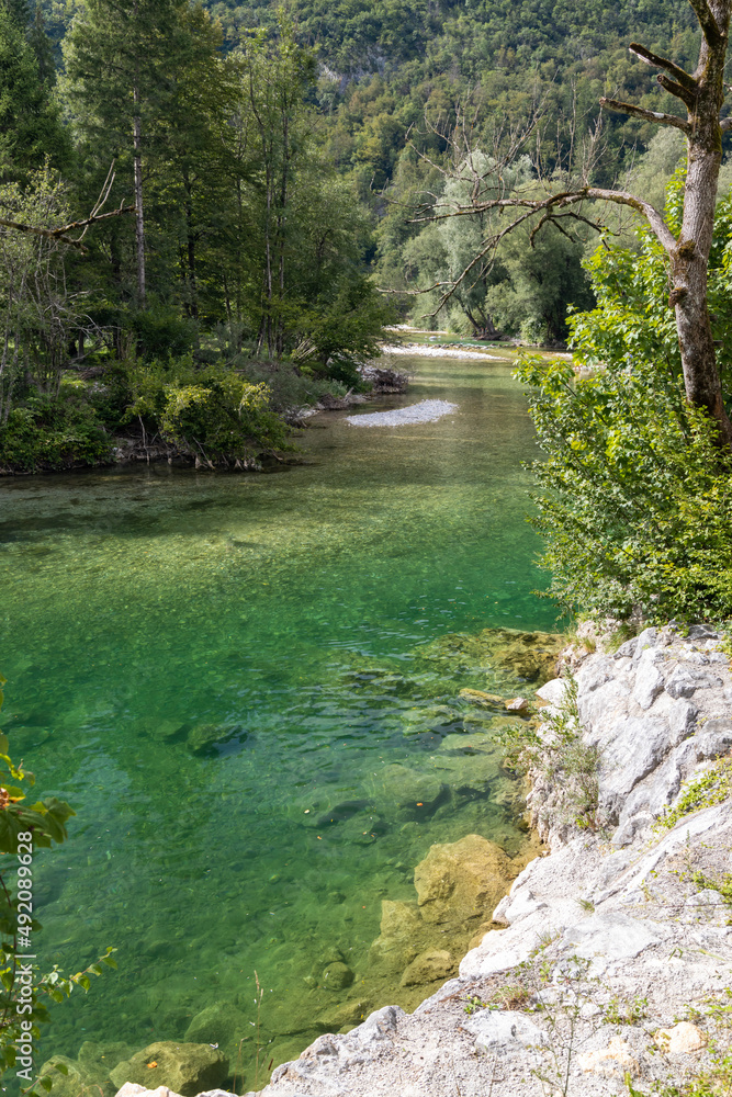 Sava Bohinjka in Triglav national park, Slovenia Sava Bohinjka in Triglav national park, Slovenia