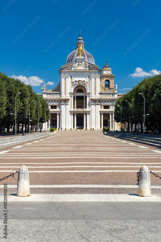 Basilica of Santa Maria degli Angeli, Assisi, Province of Perugia, Umbria region, Italy