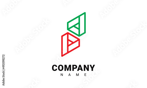 elevator arrow logo template