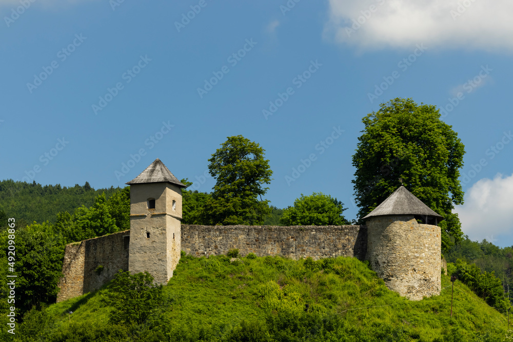 Brumov castle in Brumov Bylnice, Moravia, Czech Republic Brumov castle in Brumov Bylnice, Moravia, Czech Republic